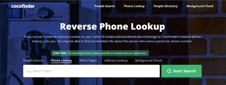 CocoFinder Review: Unveiling the Power of Reverse Phone Lookup