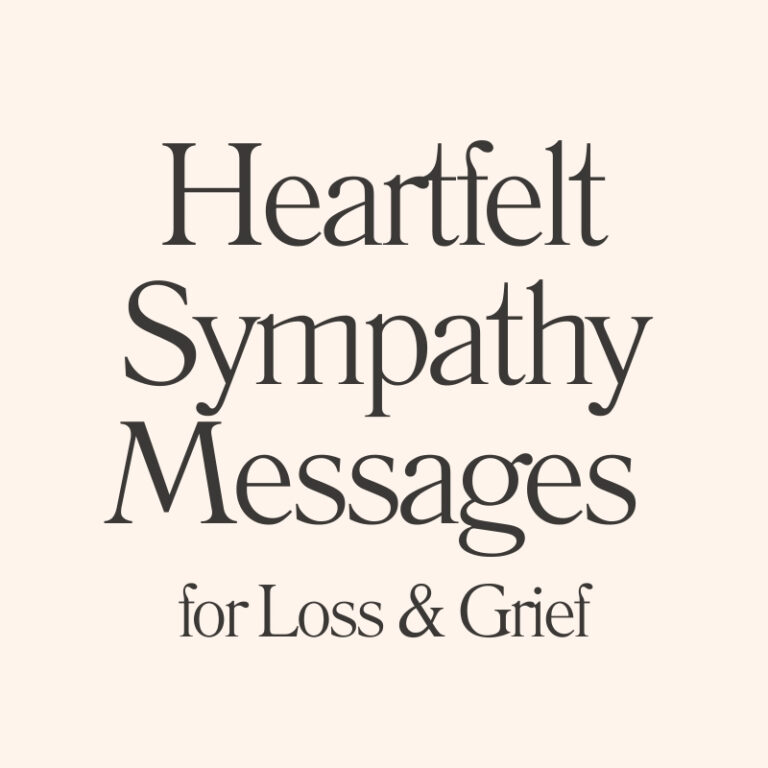 comfort sympathy message